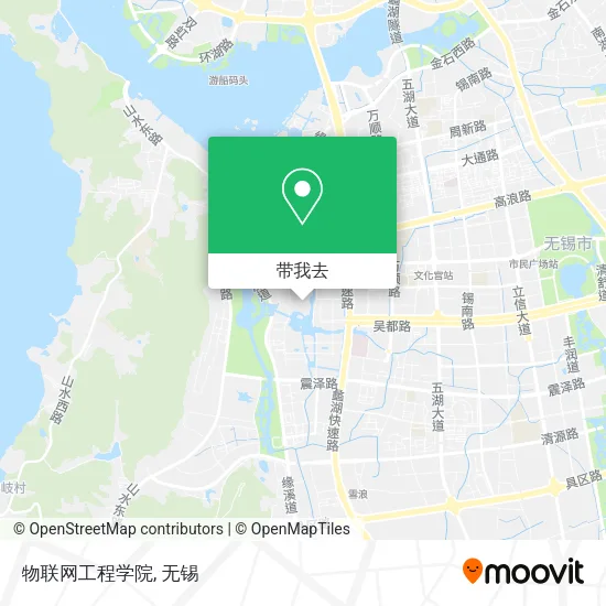 物联网工程学院地图