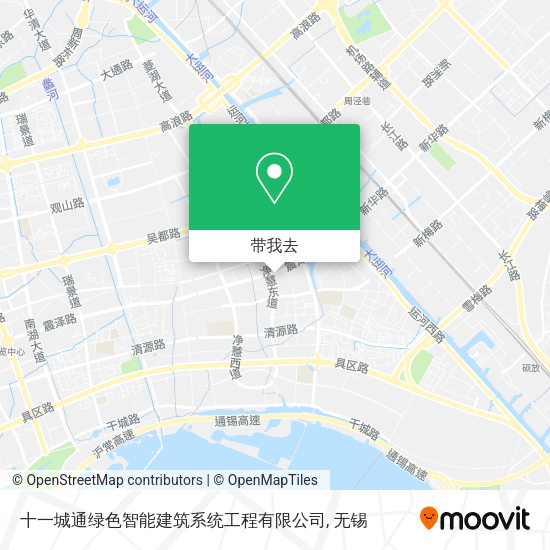 十一城通绿色智能建筑系统工程有限公司地图