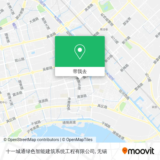十一城通绿色智能建筑系统工程有限公司地图
