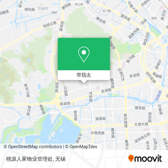 桃源人家物业管理处地图