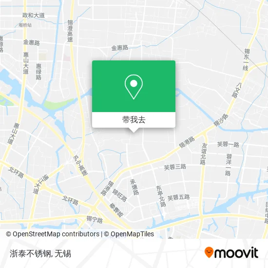 浙泰不锈钢地图