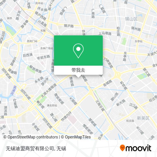 无锡迪盟商贸有限公司地图