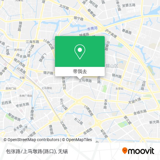 包张路/上马墩路(路口)地图