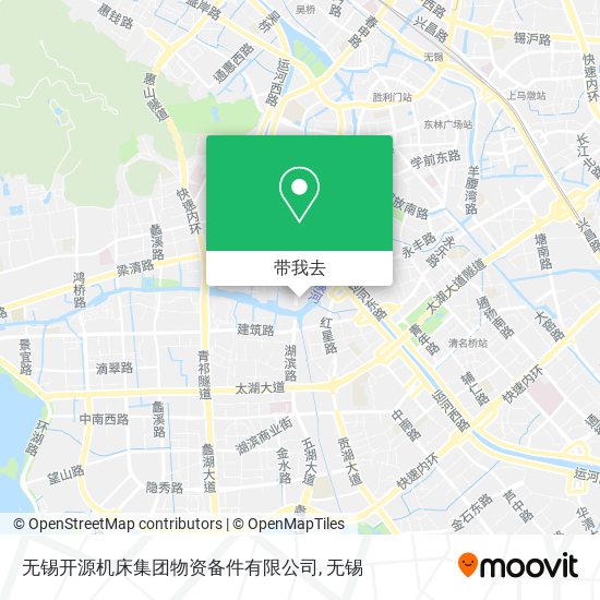无锡开源机床集团物资备件有限公司地图