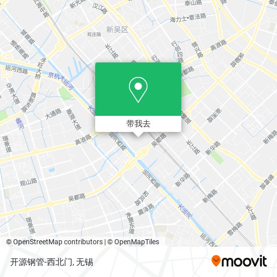 开源钢管-西北门地图