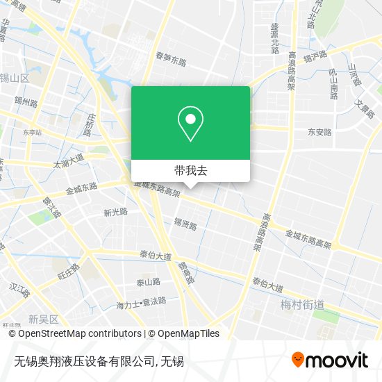 无锡奥翔液压设备有限公司地图