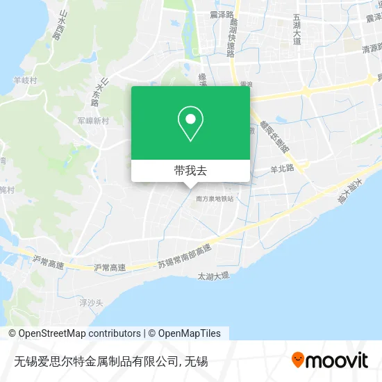 无锡爱思尔特金属制品有限公司地图