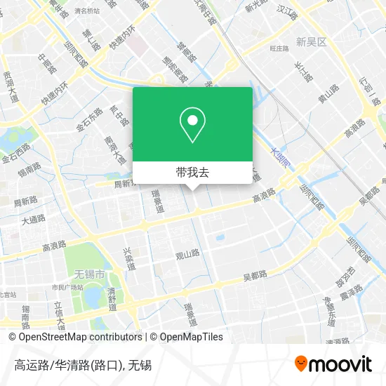 高运路/华清路(路口)地图