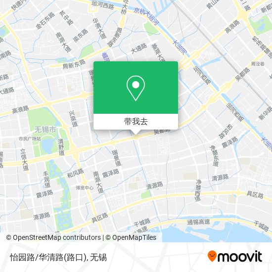 怡园路/华清路(路口)地图