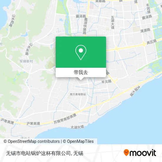 无锡市电站锅炉这杯有限公司地图