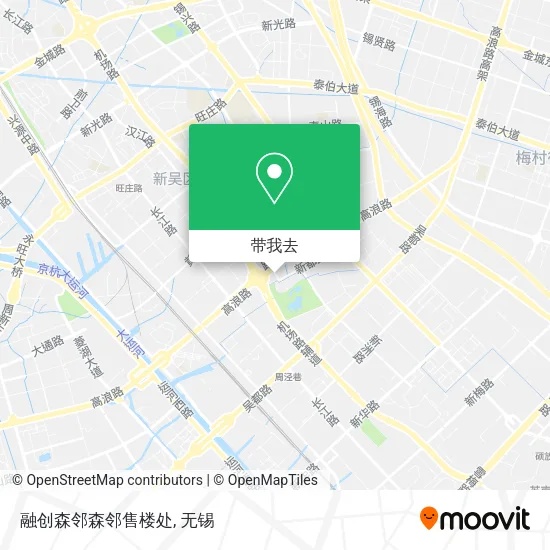 融创森邻森邻售楼处地图
