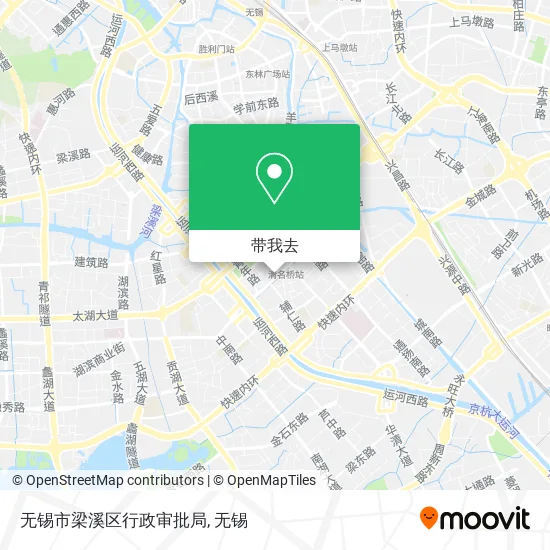 无锡市梁溪区行政审批局地图