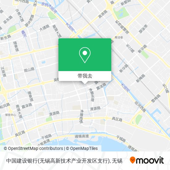 中国建设银行(无锡高新技术产业开发区支行)地图