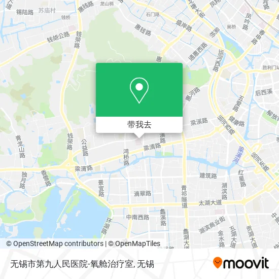 无锡市第九人民医院-氧舱治疗室地图