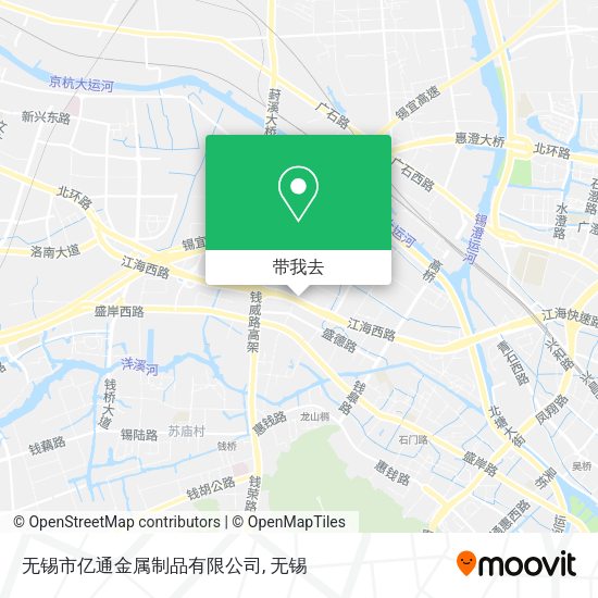无锡市亿通金属制品有限公司地图
