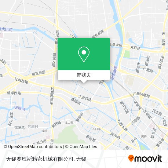 无锡赛恩斯精密机械有限公司地图