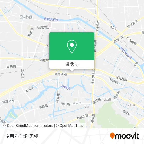 专用停车场地图