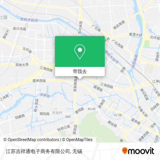 江苏吉祥通电子商务有限公司地图