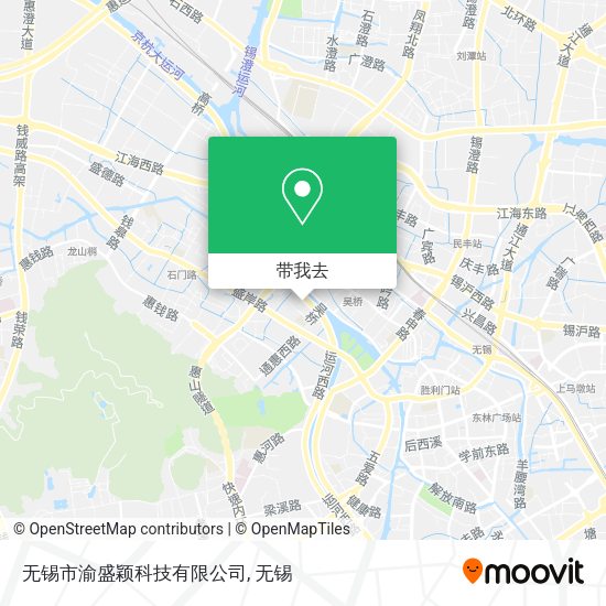 无锡市渝盛颖科技有限公司地图