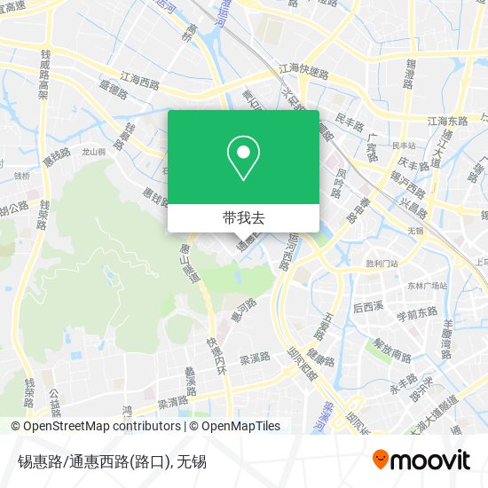 锡惠路/通惠西路(路口)地图