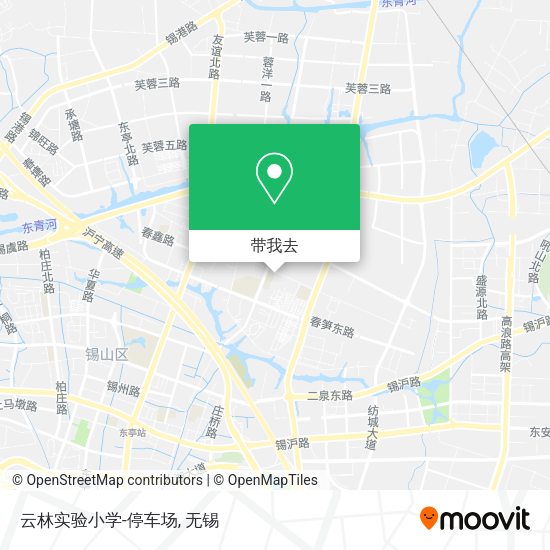 云林实验小学-停车场地图