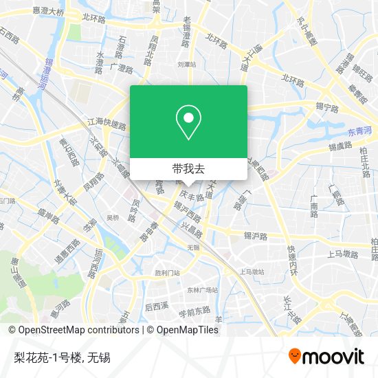 梨花苑-1号楼地图