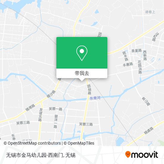 无锡市金马幼儿园-西南门地图