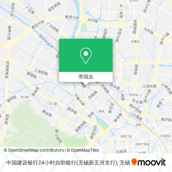 中国建设银行24小时自助银行(无锡新五河支行)地图