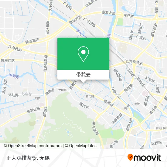 正大鸡排茶饮地图