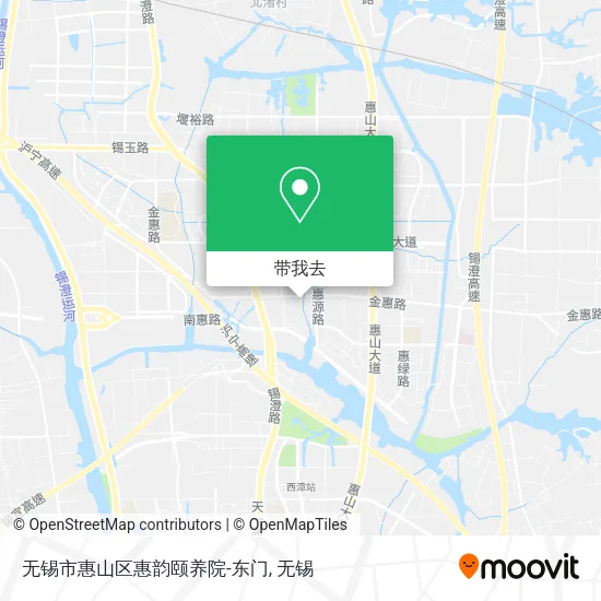无锡市惠山区惠韵颐养院-东门地图
