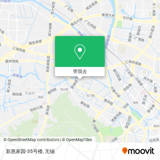 新惠家园-35号楼地图