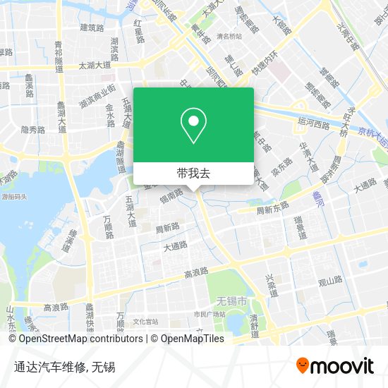 通达汽车维修地图