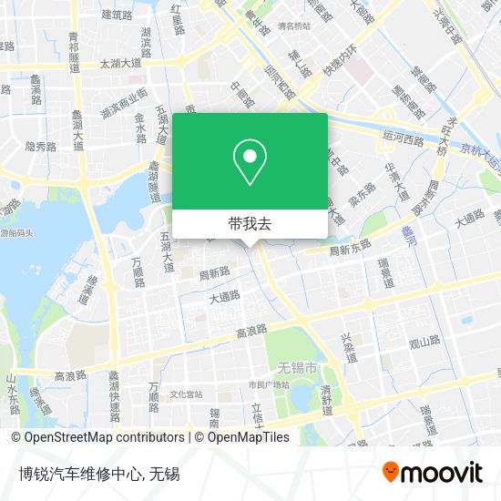 博锐汽车维修中心地图