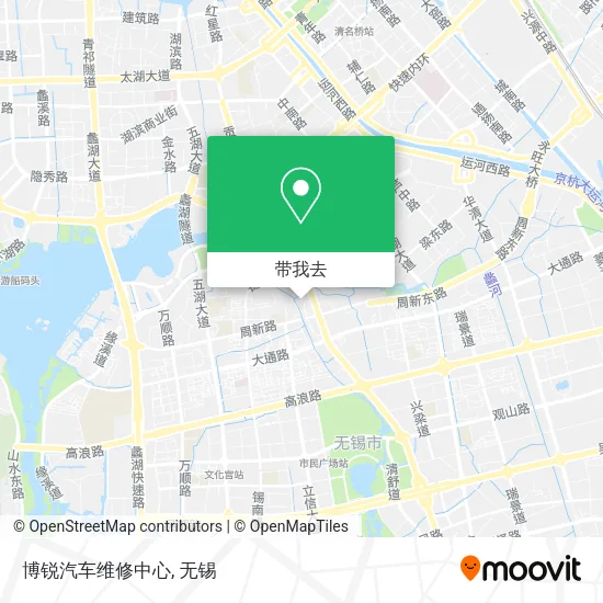 博锐汽车维修中心地图