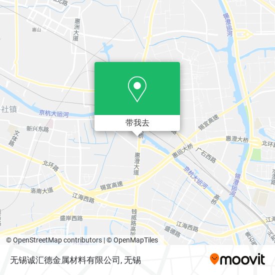 无锡诚汇德金属材料有限公司地图