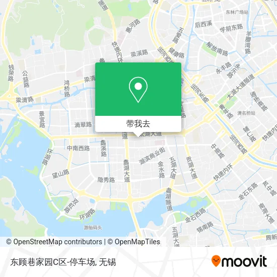 东顾巷家园C区-停车场地图