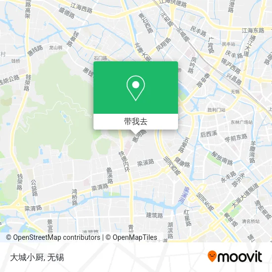 大城小厨地图