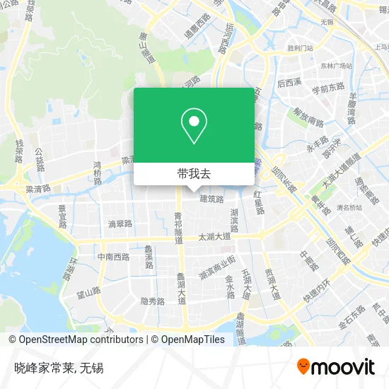 晓峰家常莱地图