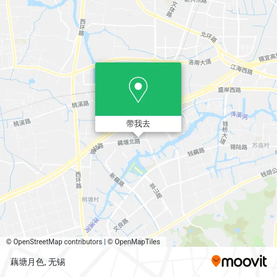 藕塘月色地图