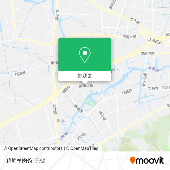 藕塘羊肉馆地图