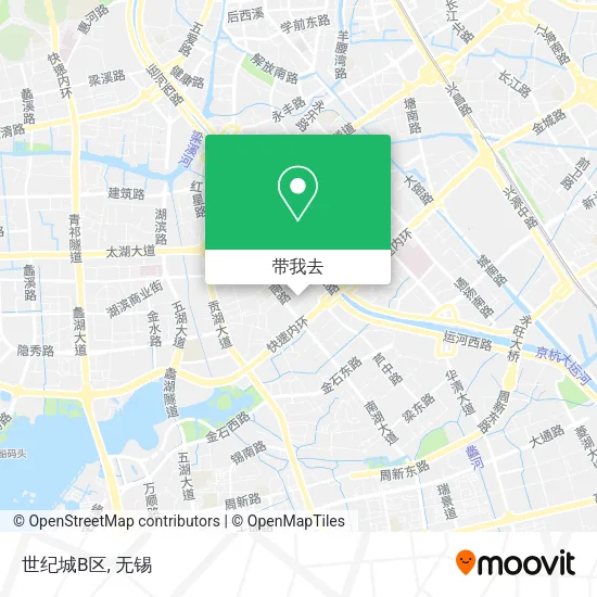 世纪城B区地图