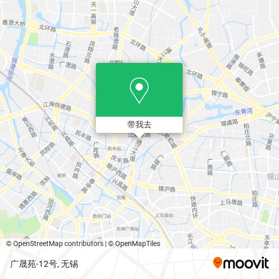 广晟苑-12号地图