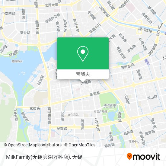 MilkFamily(无锡滨湖万科店)地图
