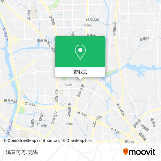 鸿泰药房地图