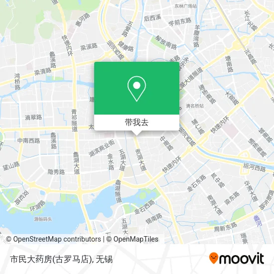 市民大药房(古罗马店)地图