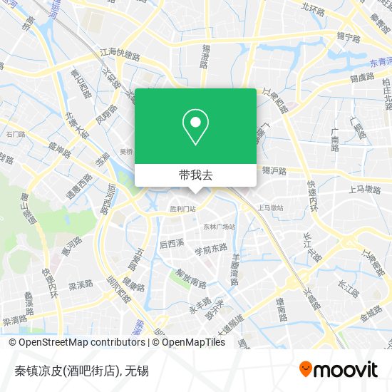秦镇凉皮(酒吧街店)地图
