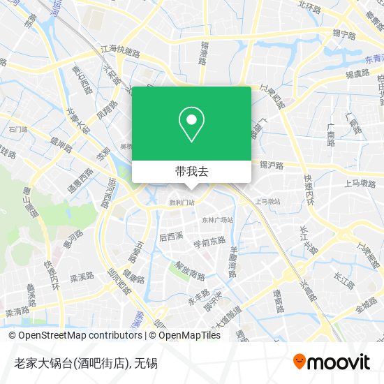 老家大锅台(酒吧街店)地图