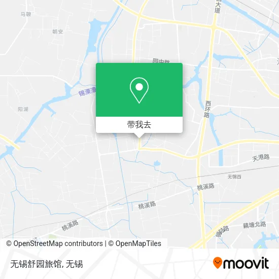 无锡舒园旅馆地图