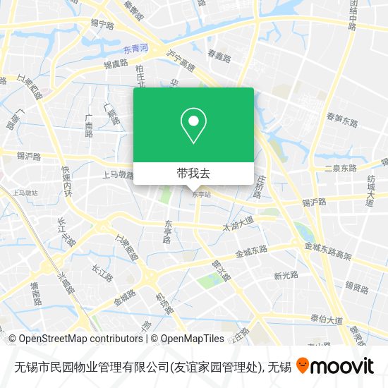 无锡市民园物业管理有限公司(友谊家园管理处)地图