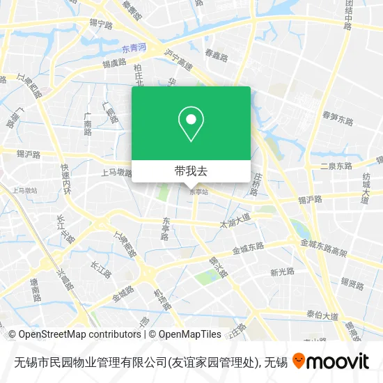 无锡市民园物业管理有限公司(友谊家园管理处)地图